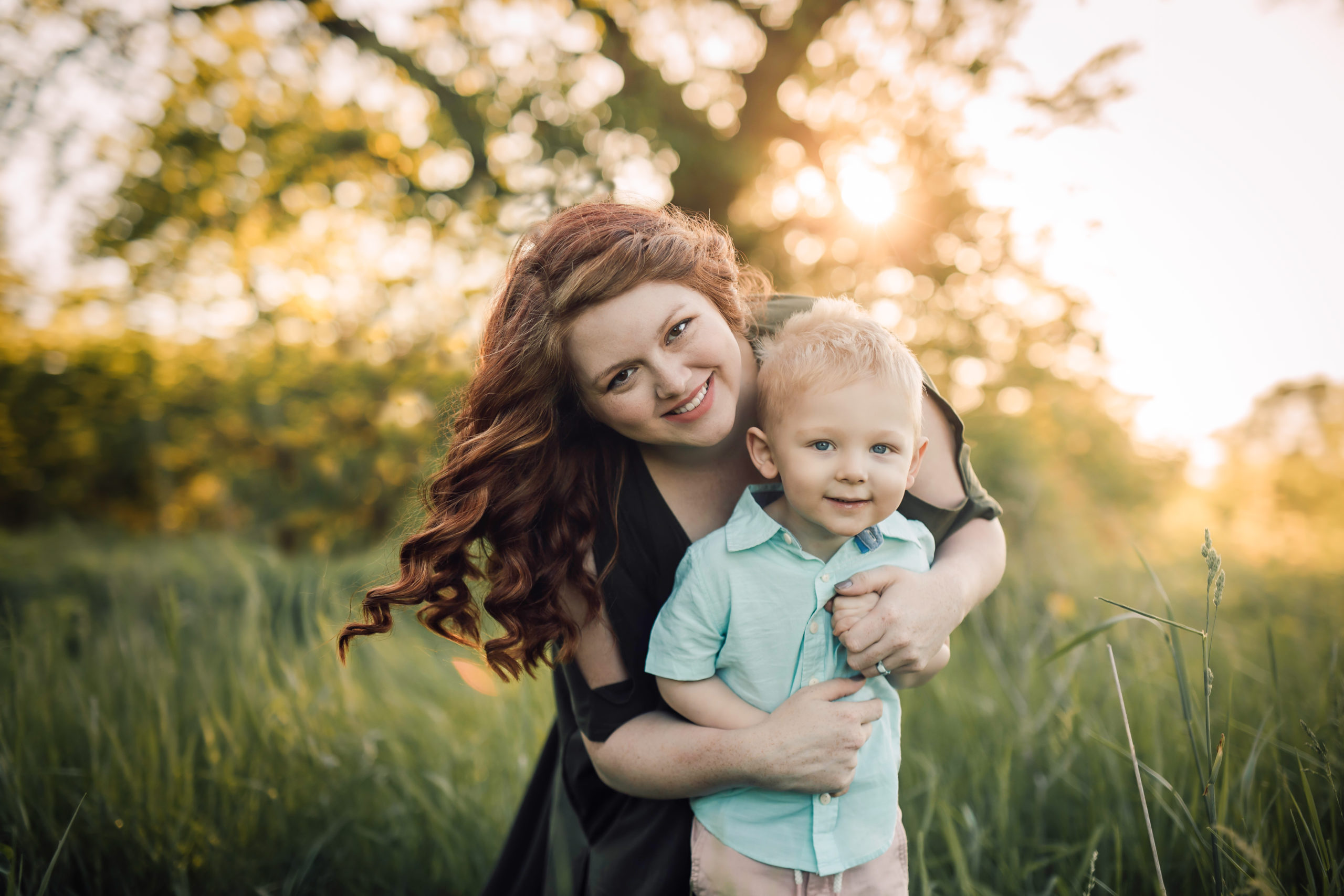 Cedar Rapids mom and child photography