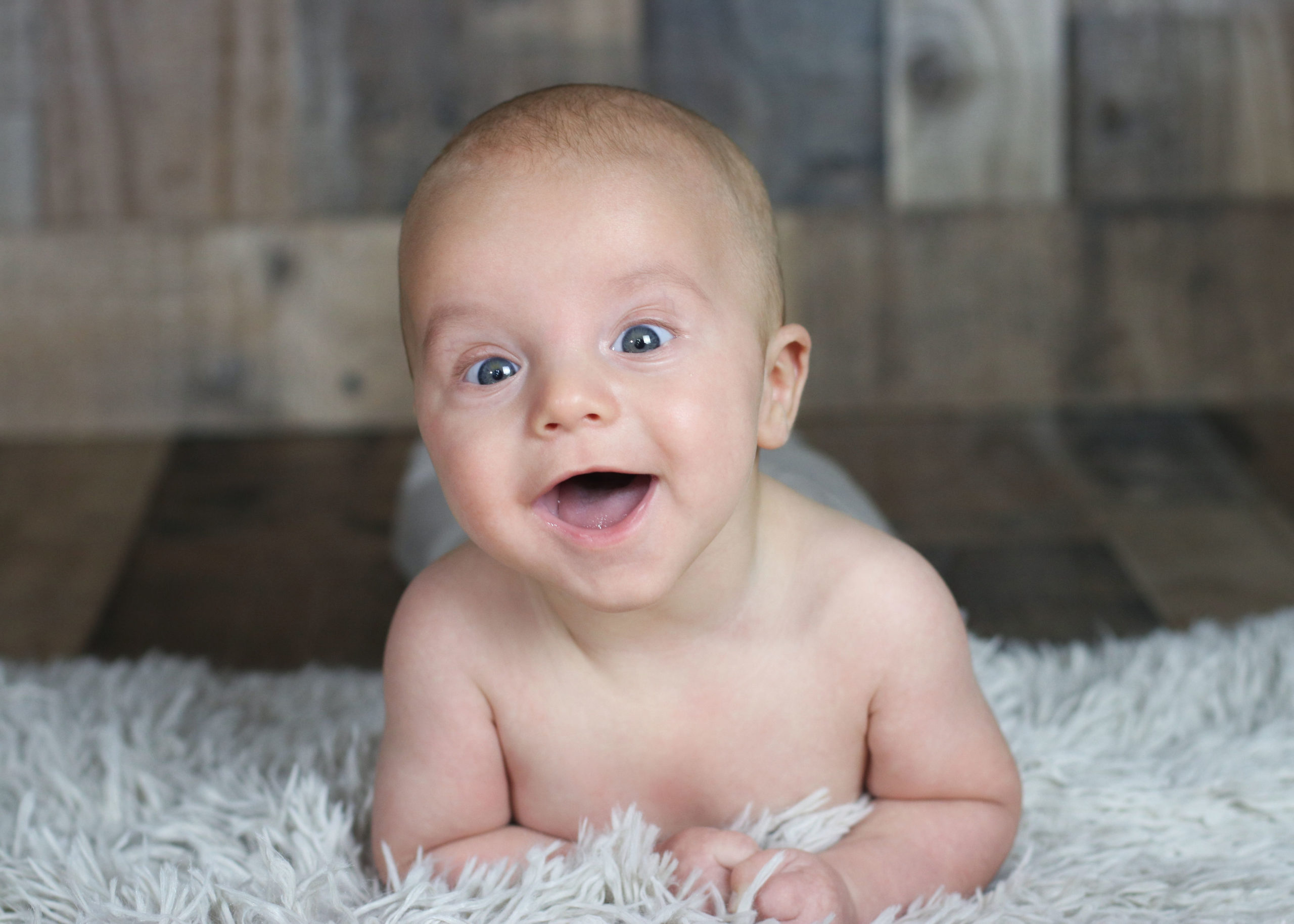 Marion Milestone three month photos