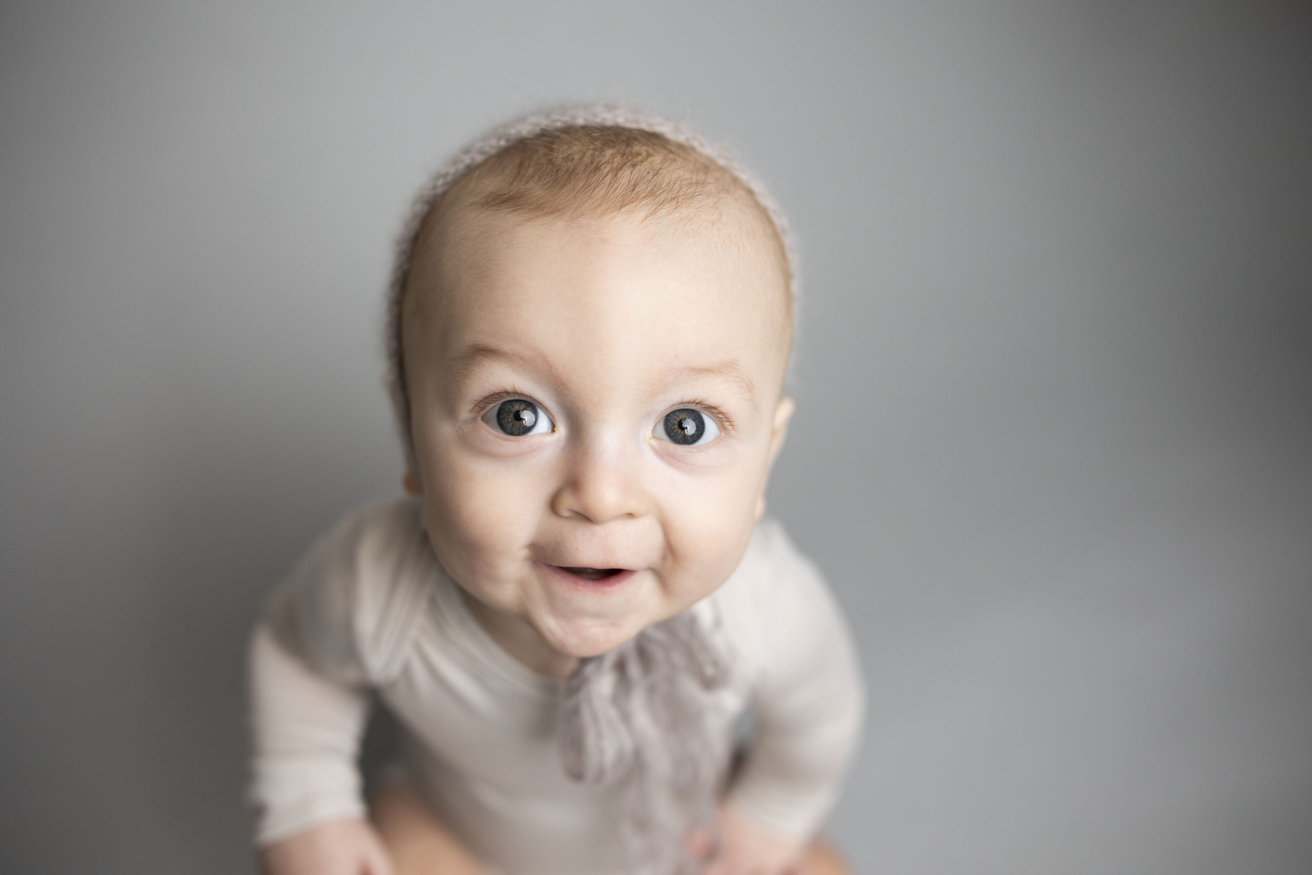 Baby Smiling | Cedar Rapids Child Photographer