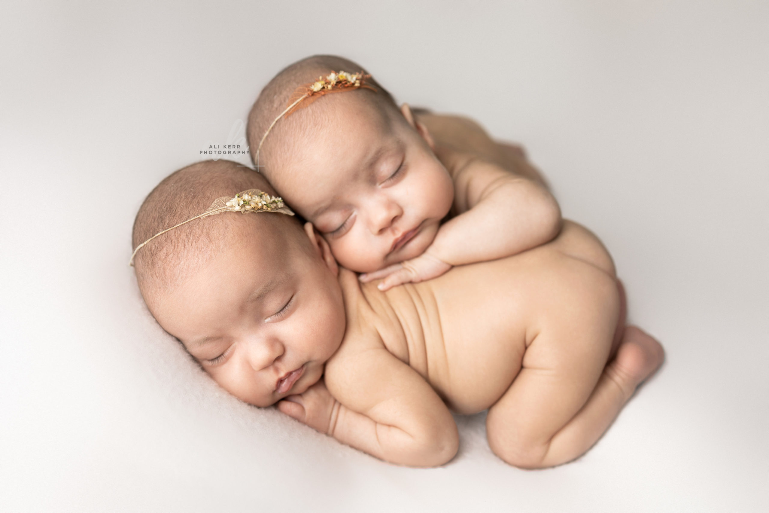 Newborn Baby Twins Cedar Rapids Babies sleeping